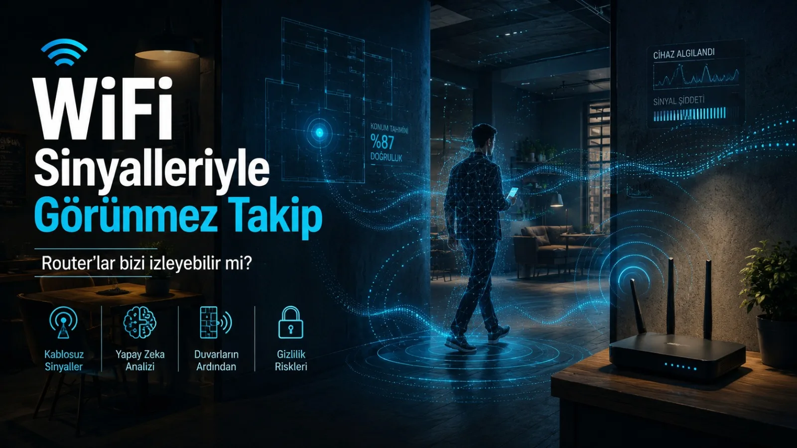 Görünmez Sinyaller, Görünen Riskler: WiFi Üzerinden İnsan Takibi